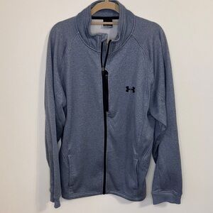 Under Armour Heathered Gray Zip-Up Jacket